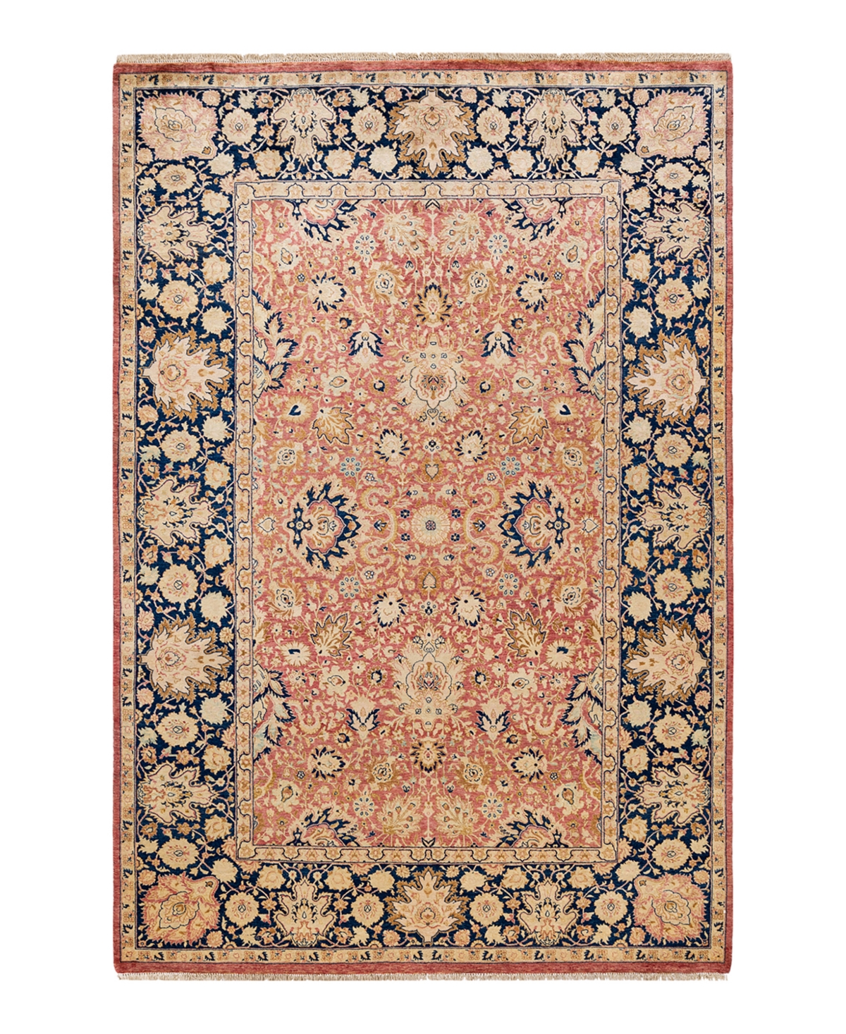 Closeout! Adorn Hand Woven Rugs Mogul M1157 6' x 9'1in Area Rug - Orange