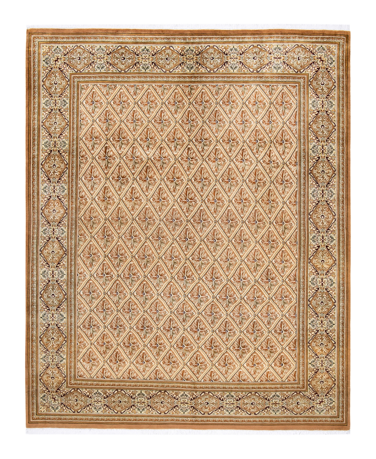 Closeout! Adorn Hand Woven Rugs Mogul M1436 8'2in x 10'3in Area Rug - Brown