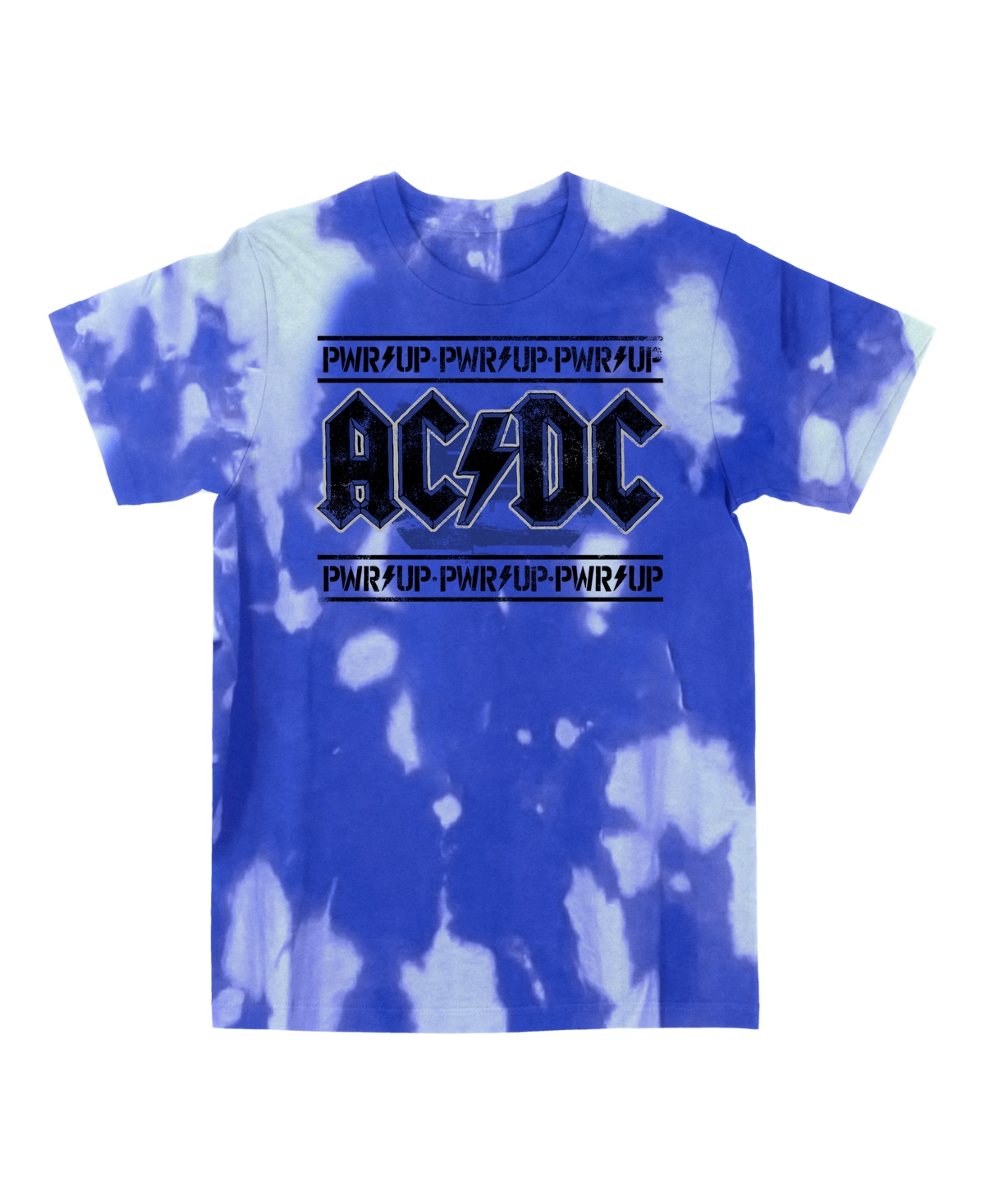 acdc shirt tie dye