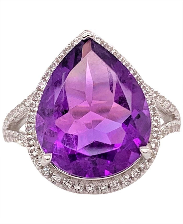 Macys amethyst ring store