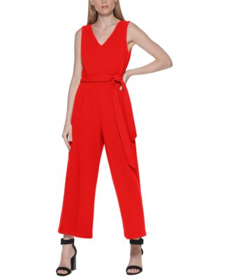 red dressy rompers and jumpsuits
