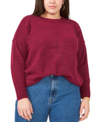 vince camuto center seam crewneck sweater