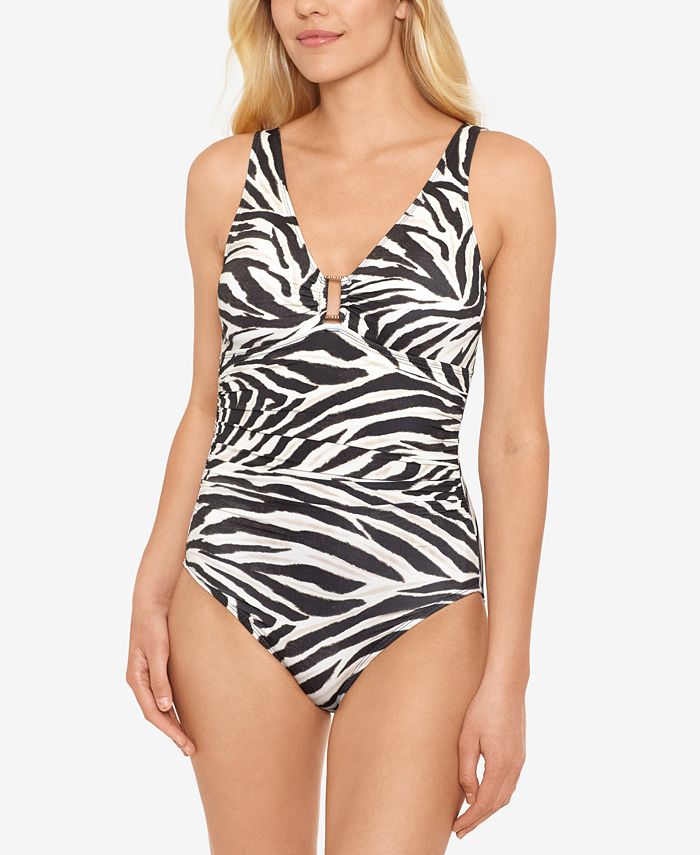 Buy NEXT Tummy Control Plunge Ring Swimsuit Online