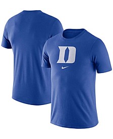 Men's Royal Duke Blue Devils Essential Logo T-shirt