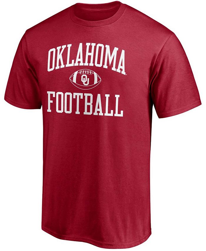 Fanatics Men's Crimson Oklahoma Sooners First Sprint Team T-shirt ...