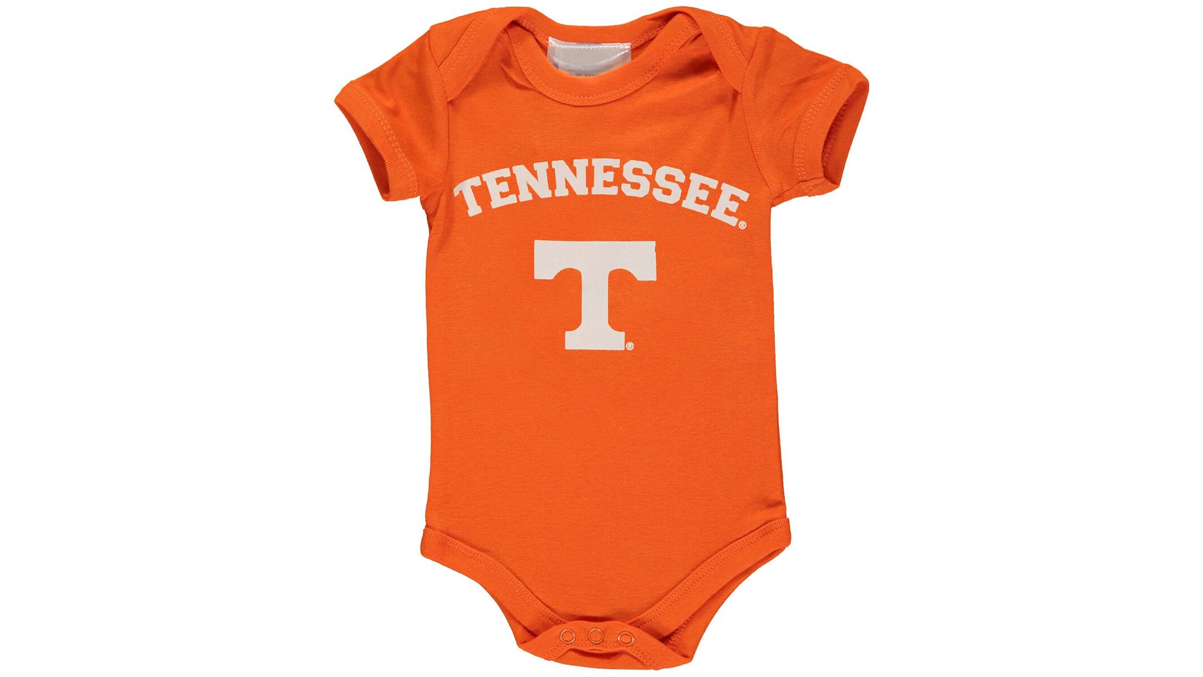 Infant Boys and Girls Tennessee Orange Volunteers Arch Logo Bodysuit