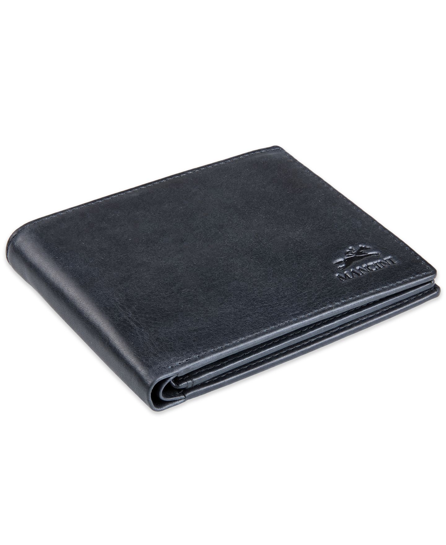 Мужской кошелёк Mancini Bellagio Collection Center Wing Billfold Wallet, цвет: Чёрный — фото 6