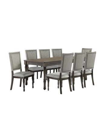 chadoni dining table and 8 chairs