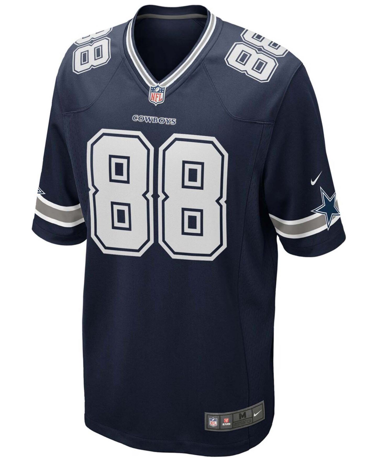 Мужской топ Nike CeeDee Lamb Dallas Cowboys Alternate Game Team Jersey, цвет: Тёмно-синий — фото 2