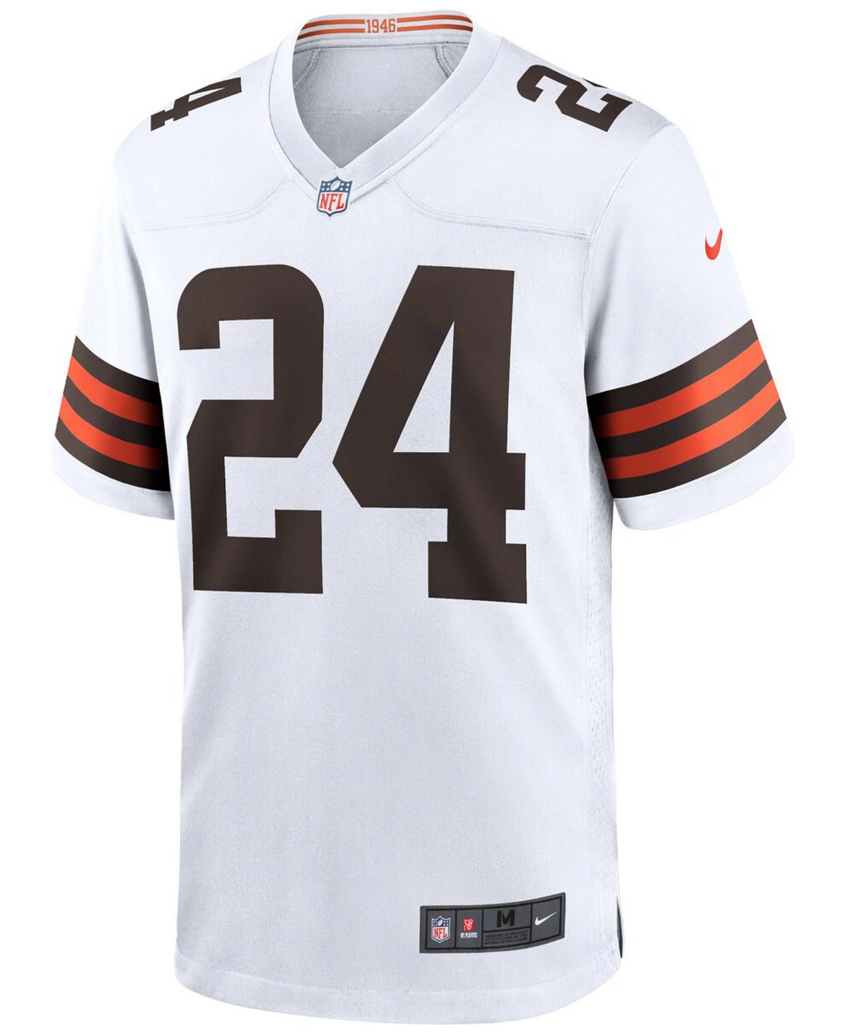 Nike Men's Nick Chubb White Cleveland Browns Game Jersey -brwns