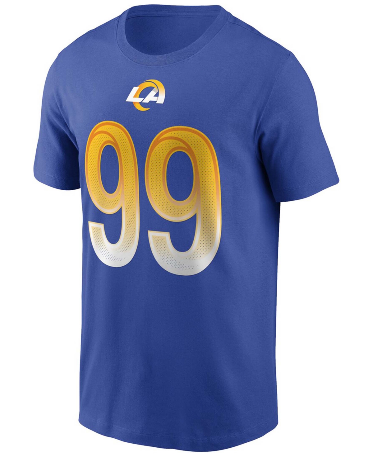Shop Nike Men's Los Angeles Rams Name & Number T-shirt In Gameroyal