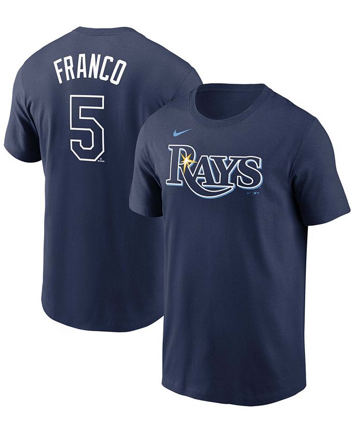 Men's Tampa Bay Rays Name & Number T-Shirt - Wander Franco