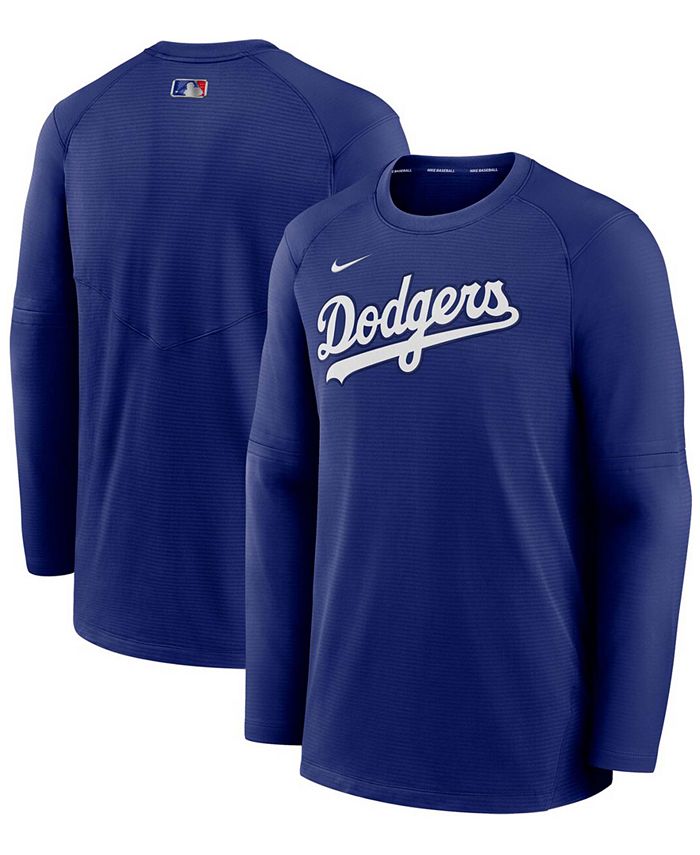 Nike Men's Los Angeles Dodgers Authentic Collection Pregame Performance  Raglan Pullover Sweatshirt - Macy's