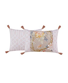 CLOSEOUT! Mudan Decorative Pillow, 14" x 20"