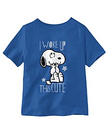 Toddler Boys Peanuts Graphic T-shirt