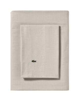 Solid Cotton Percale Sheet Set, King
