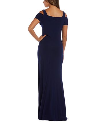 Cold shoulder keyhole gown online