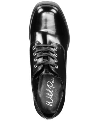 Wild Pair Darlaa Lace-Up Oxford Pumps, Created for Macy's