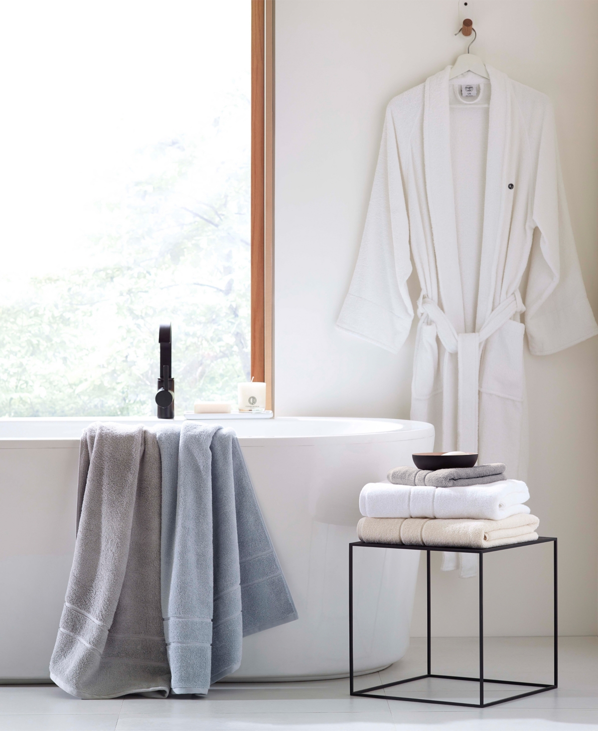 Clean Design Home x Martex Low Lint 2 Pack Supima Cotton Towels