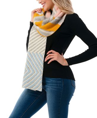 Women's Ultra Soft Plush Chevron Scarf