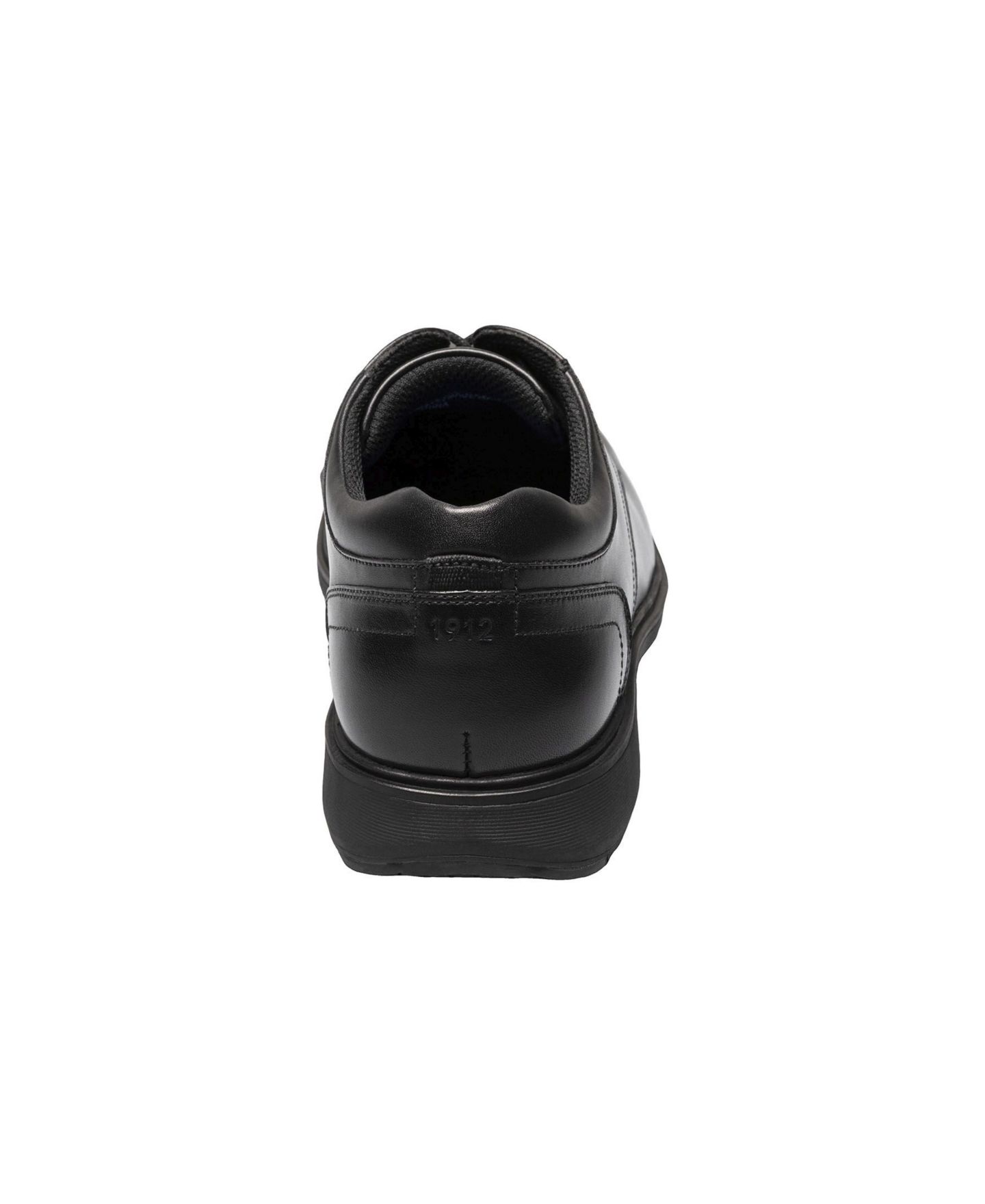 Мужские туфли Nunn Bush Kore Pro Bicycle Toe Oxford with Slip-Resistant Comfort Technology, цвет: Чёрный — фото 6