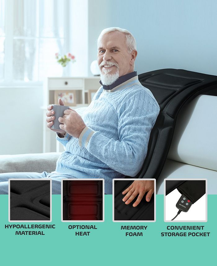 Belmint 10Motor Plush Massage Mat For FullBody Relief Features