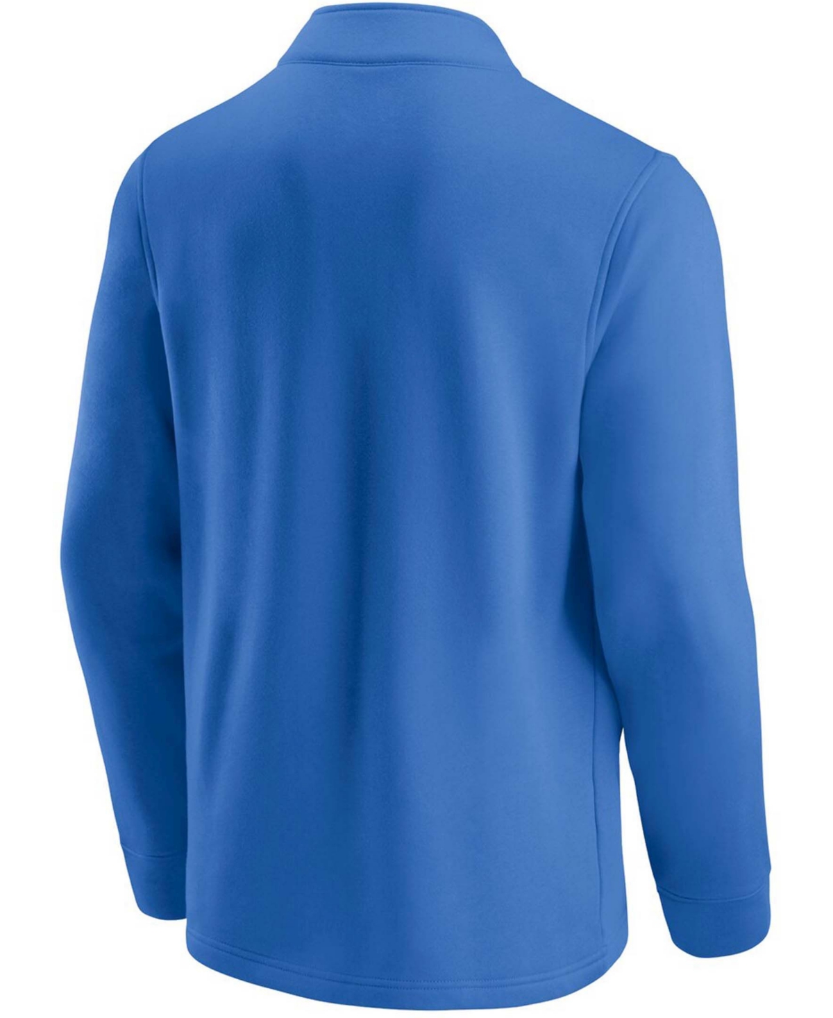Men'sand Gold Los Angeles Chargers Block Party Quarter-Zip Jacket - Powder Blue, Gold