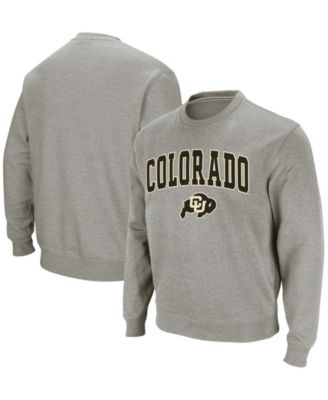 Men's Colorado Buffaloes Arch & Logo Crew Neck Sweatshirt