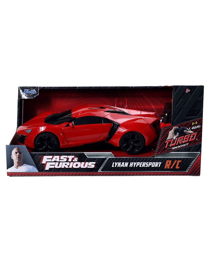 Jada Toys Fast and Furious 124 Scale Remote Control, Lykan Hypersport