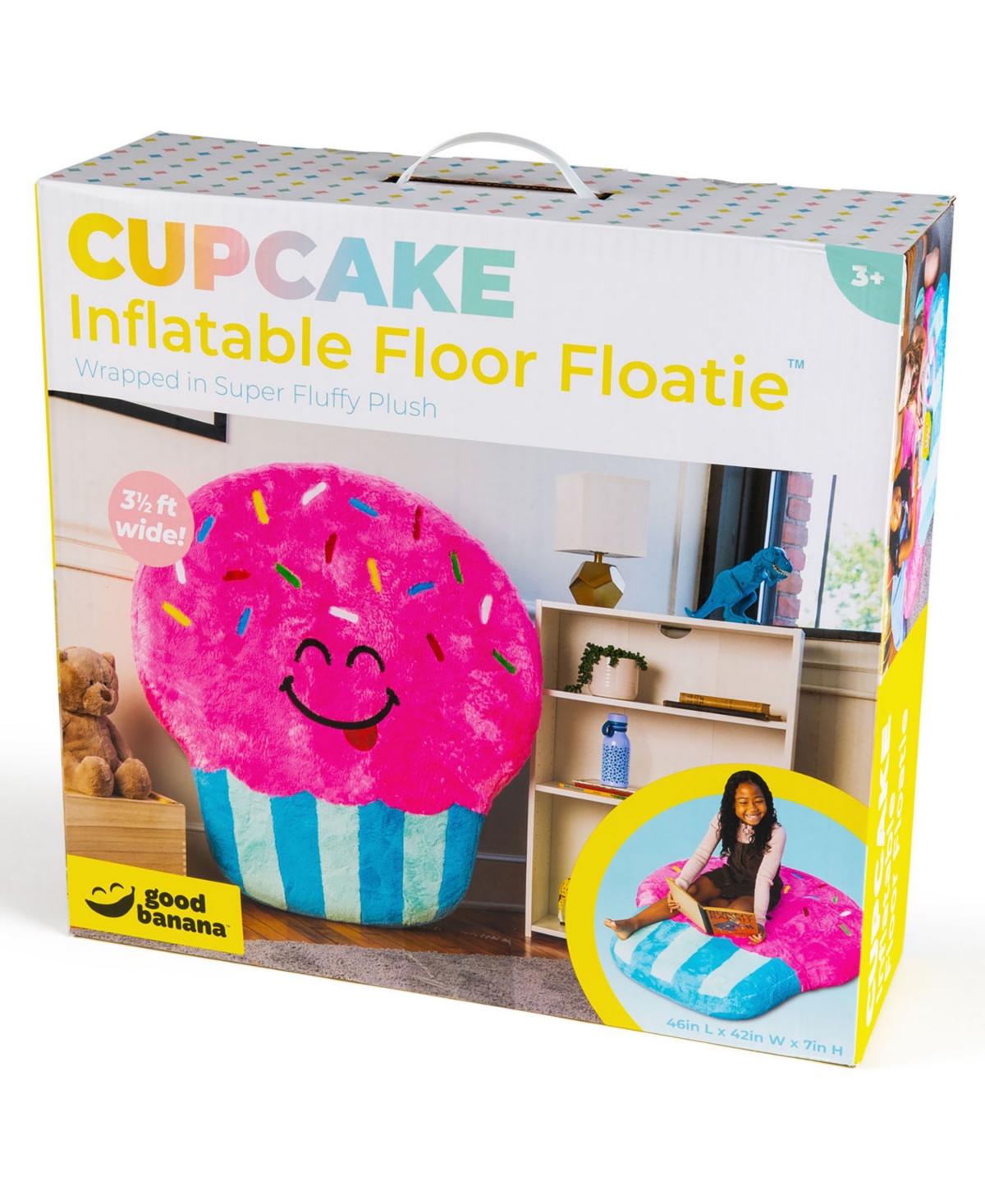Shop Good Banana Cupcake Floor Floatie In Multi