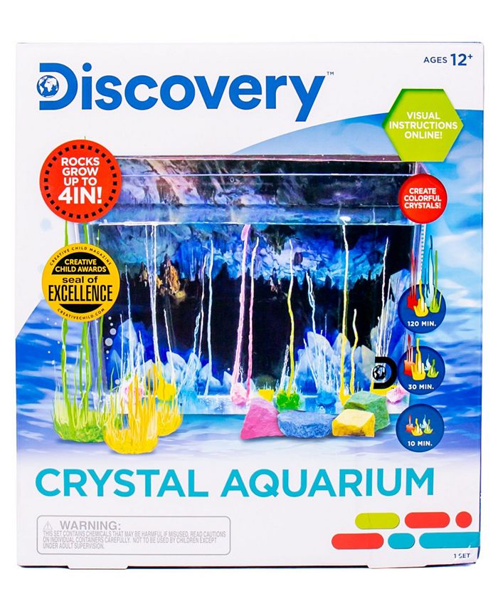 Discovery Crystal Aquarium 7 Piece Set Macy's
