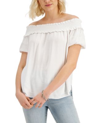 tommy hilfiger off shoulder top