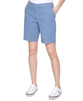 tommy hilfiger gingham shorts