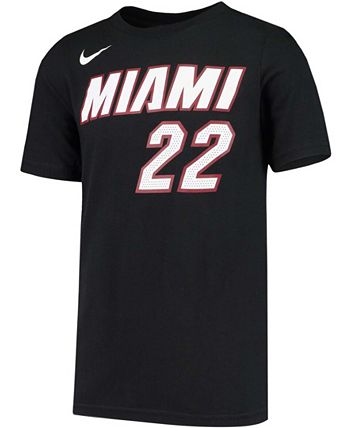 Lids Big Boys and Girls Miami Heat Logo Name and Number Performance T-shirt  - Jimmy Butler - Macy's