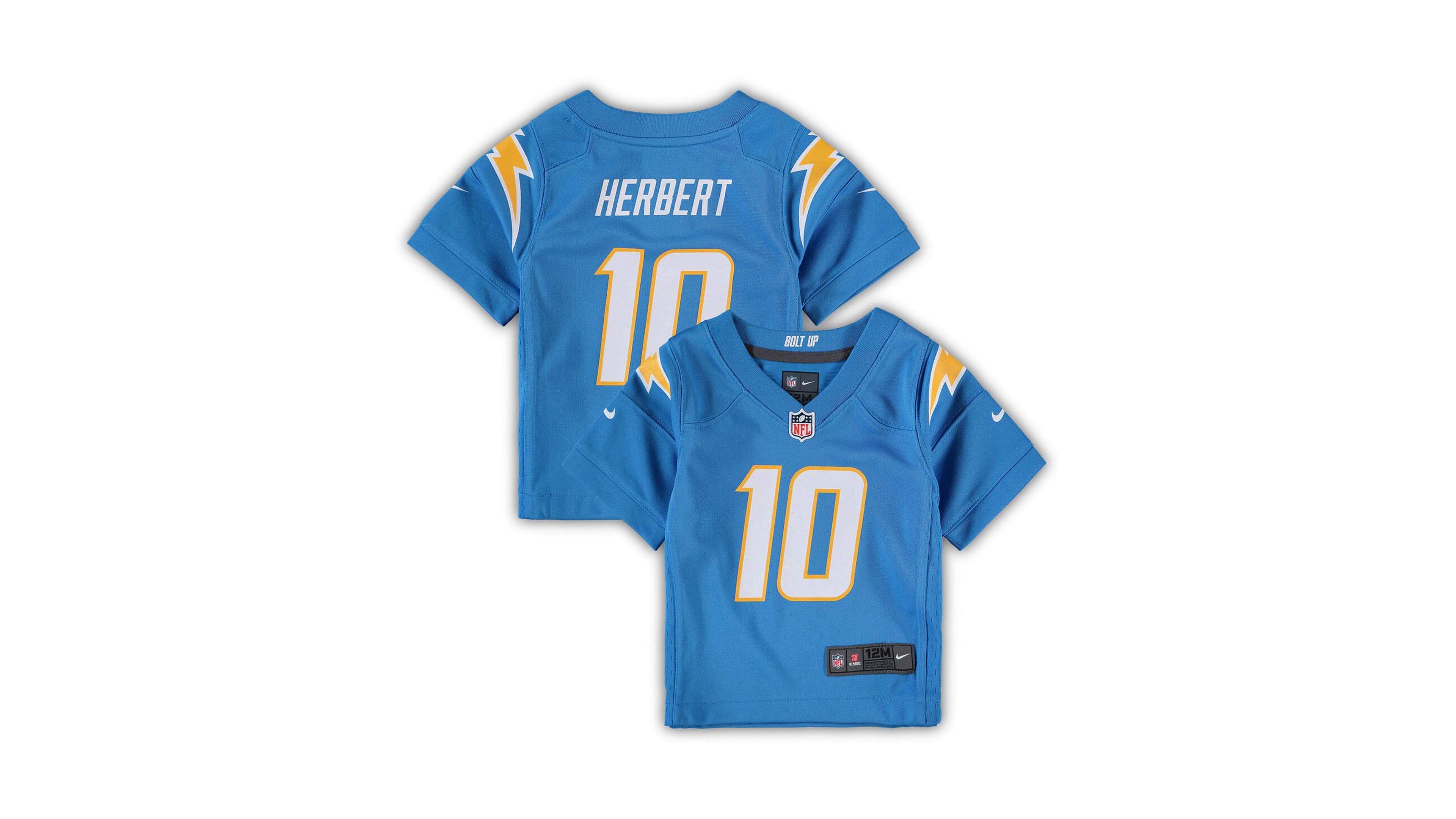 Nike Infant Justin Herbert Los Angeles Chargers Game Jersey