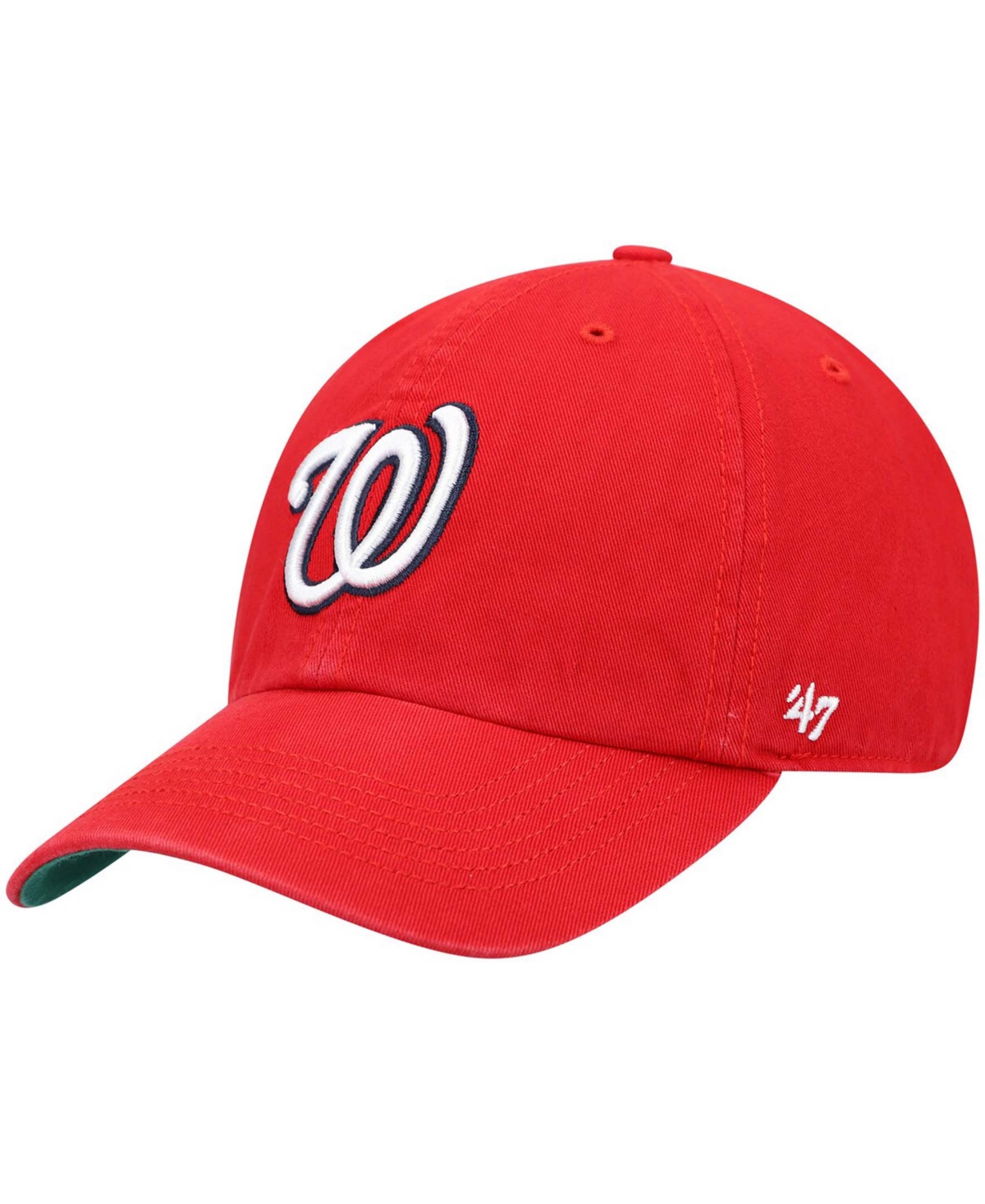 47 Brand Men's Washington Nationals Team Franchise Fitted Cap In Red