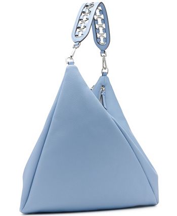 Calvin Klein Geo Convertible Multi Zippered Hobo & Reviews - Handbags &  Accessories - Macy's