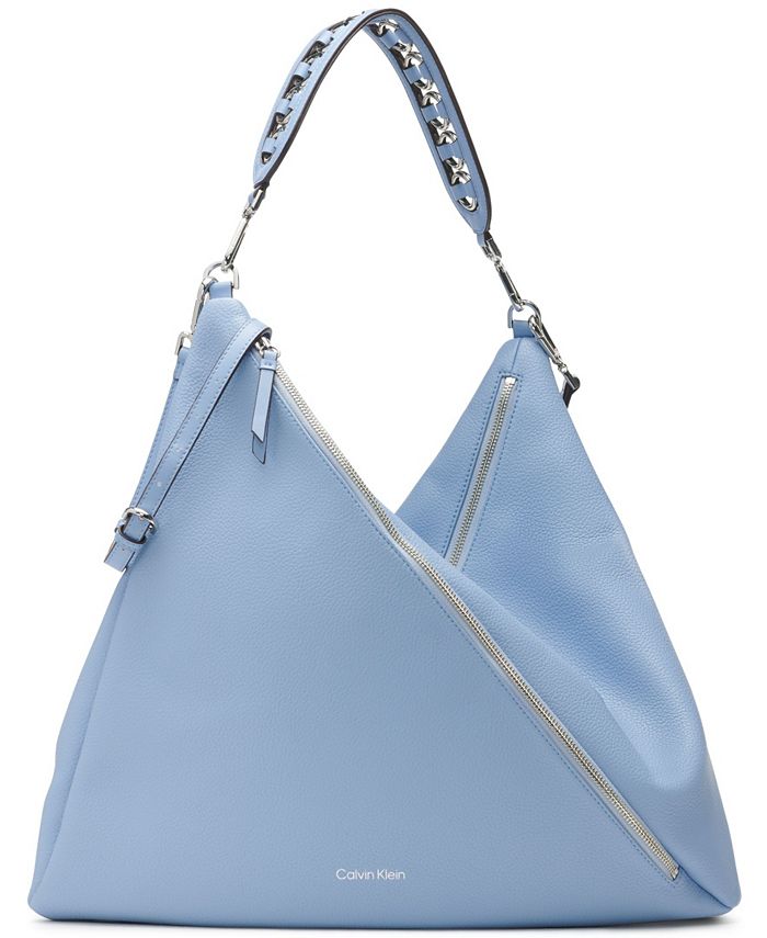 Calvin Klein Geo Convertible Multi Zippered Hobo & Reviews - Handbags & Accessories -