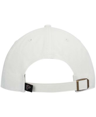 Men's White Atlanta Falcons Clean Up Adjustable Hat