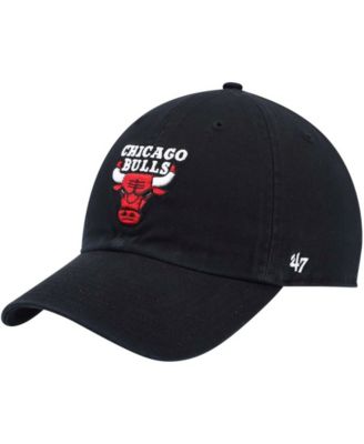 Men's Black Chicago Bulls Team Clean Up Adjustable Hat