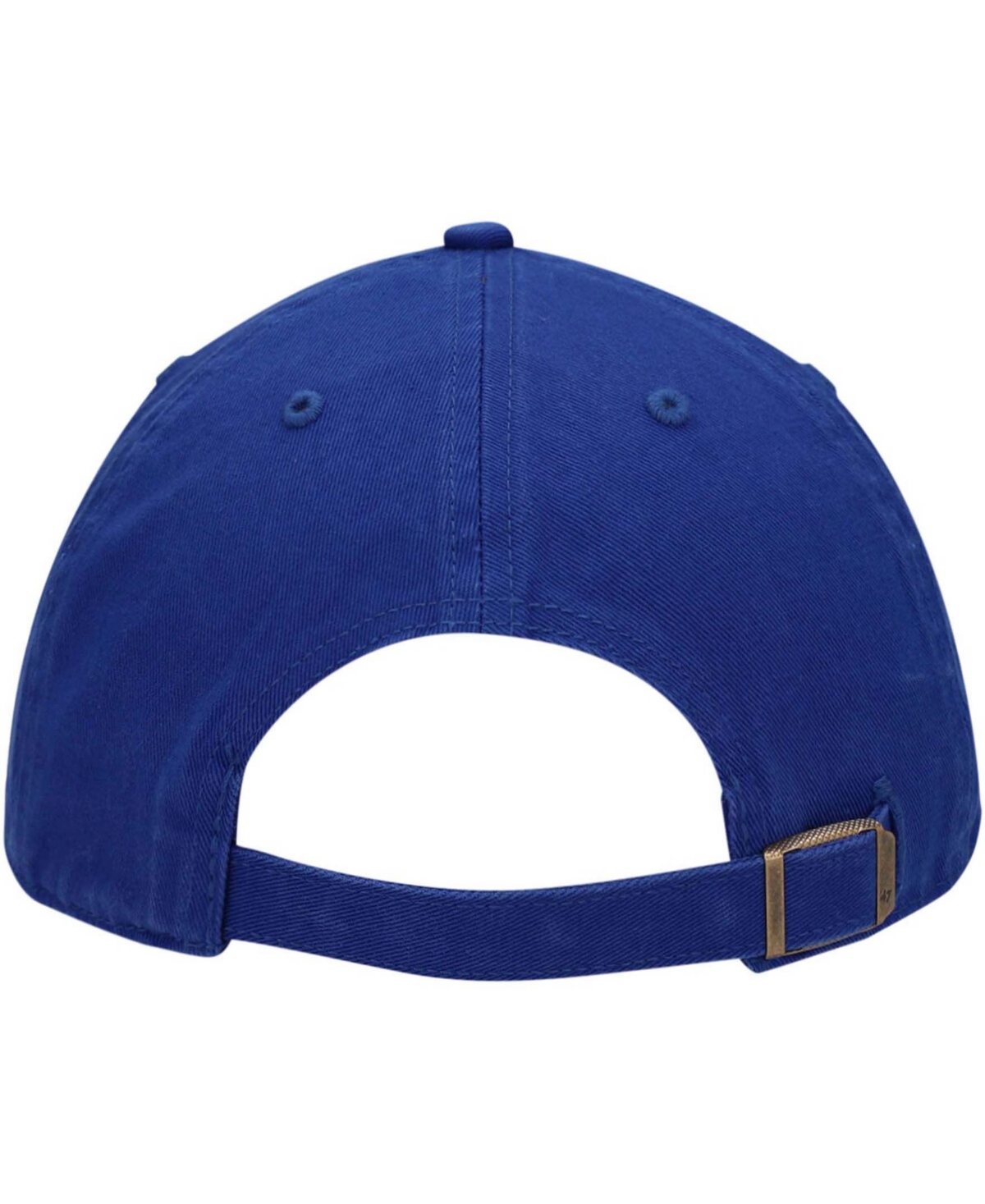 Men'sBrooklyn Dodgers Logo Cooperstown Collection Clean Up Adjustable Hat - Royal