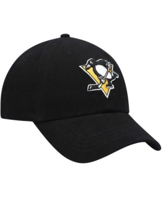 Women's Black Pittsburgh Penguins Team Miata Clean Up Adjustable Hat