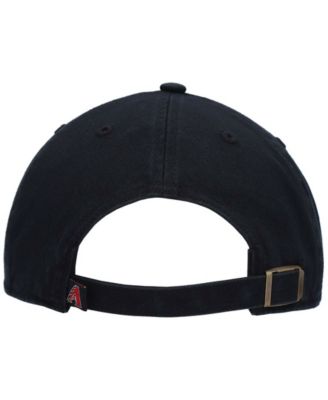 '47 Brand Men's Black Arizona Diamondbacks Alternate Clean Up Adjustable Hat