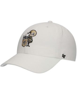 Men's White New Orleans Saints Clean Up Legacy Adjustable Hat