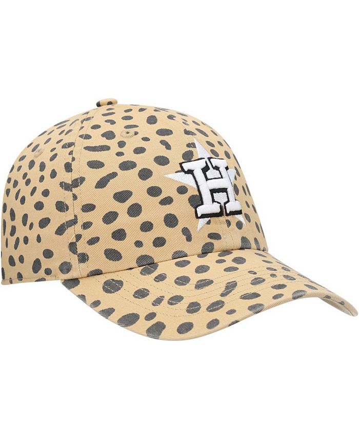 47 Brand Women's New York Yankees Cheetah Clean Up Cap - Macy's