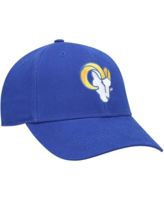 Boys Royal Los Angeles Rams Basic Secondary MVP Adjustable Hat