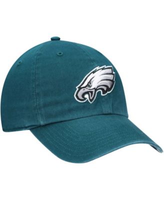 Boys Midnight Green Philadelphia Eagles Logo Clean Up Adjustable Hat