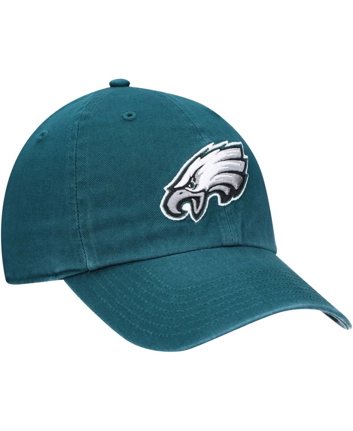 47 Brand Boys Midnight Green Philadelphia Eagles Basic Mvp Adjustable Hat In Midnight Green