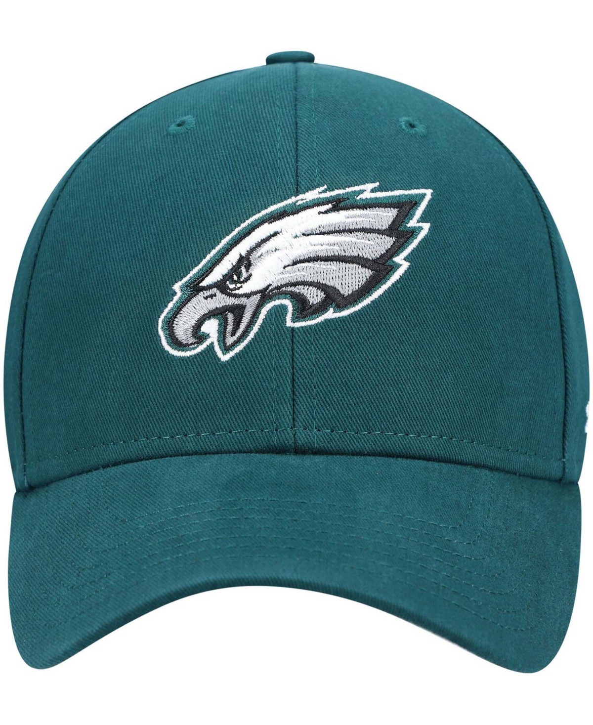 47 Brand Boys Midnight Green Philadelphia Eagles Basic Mvp Adjustable Hat In Green