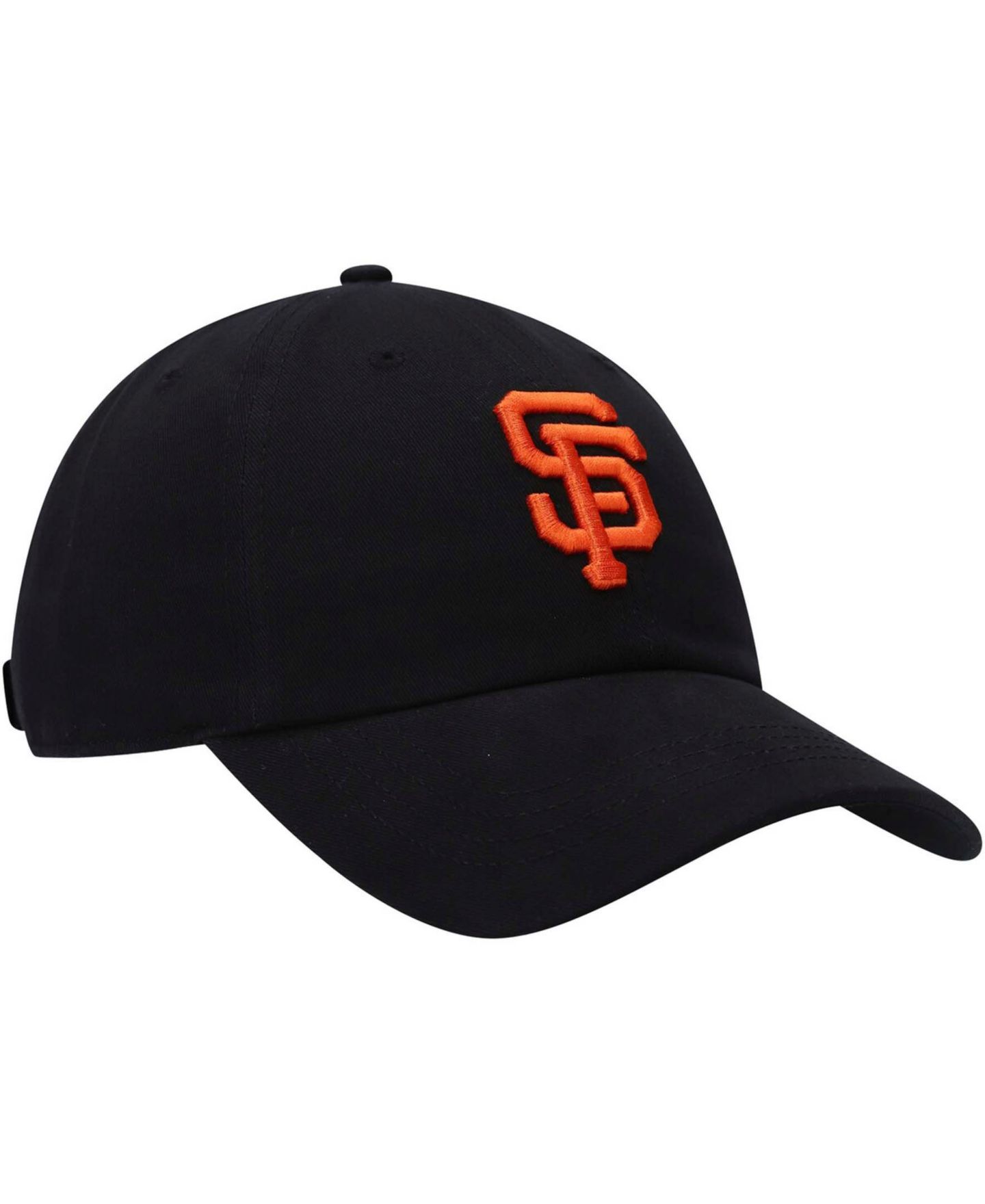 Женская кепка '47 Brand Black San Francisco Giants Team Miata Clean Up Adjustable Hat — фото 4
